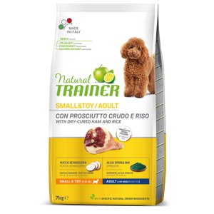 2kg Natural Trainer Small & Toy Adult Prosciutto száraz kutyatáp