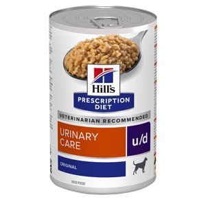 12x370g Hill's Prescription Diet u/d Urinary Care Original nedves kutyatáp