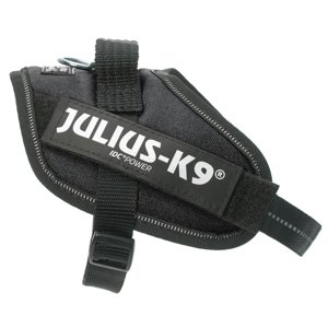 JULIUS-K9 IDC®-powerhám kutyáknak fekete Mini-Mini mellkerülwet 40-53cm