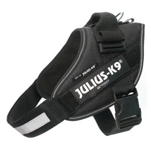 JULIUS-K9 IDC®-powerhám fekete színben 0-ás méret: mellkörfogat 58 - 76 cm