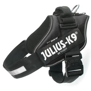JULIUS-K9 IDC®-powerhám fekete színben 1-es méret: mellkörfogat 63 - 85 cm