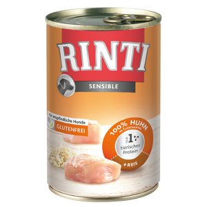 RINTI Sensible gazdaságos csomag 24 x 400 g - Csirke & rizs