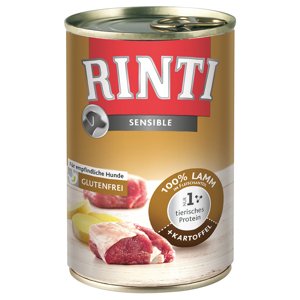 RINTI Sensible gazdaságos csomag 24 x 400 g - Bárány & burgonya