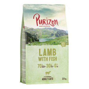 2,5kg Purizon Adult bárány & hal gabonamentes száraz macskatáp
