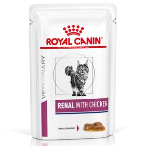 12x85g Royal Canin Veterinary Feline Renal csirke nedves macskatáp