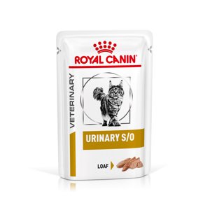 24x85g Royal Canin Veterinary Feline Urinary S/O nedves macskatáp (mousse)