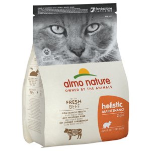 2kg Almo Nature Holistic marha & rizs száraz macskatáp