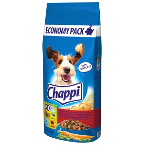 13,5kg Chappi marha & szárnyas száraz kutyatáp