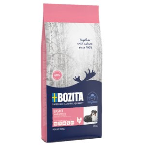 Bozita Naturals gazdaságos csomag 2 x nagy tasak - Naturals Light (2 x 10 kg)