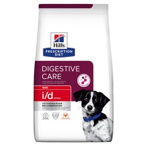 2x6kg Hill's Prescription Diet Canine száraz kutyatáp- i/d Stress Mini Digestive Care csirke (2 x 6 kg)