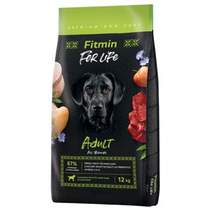 2x12kg Fitmin for Life Dog for Life Adult száraz kutyatáp