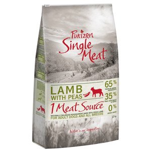 2x12kg Purizon Single Meat bárány & borsó - gabonamentes száraz kutyatáp