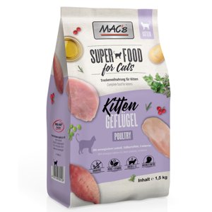 MAC's Superfood Cat Kitten - 2 x 1.5 kg