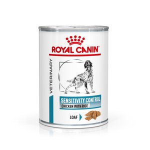 12x410 g Royal Canin Veterinary Sensitivity Control Loaf nedves kutyatáp