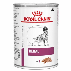 12x410 g Royal Canin Veterinary Renal Loaf nedves kutyatáp