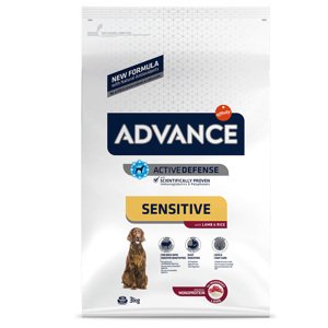 3kg Advance Sensitive Adult bárány & rizs száraz kutyatáp