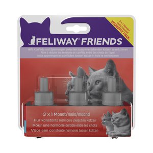 3x48ml utántöltő flakon Feliway Friends párologtató szetthez macskáknak