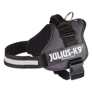 JULIUS-K9® powerhám - antracit - 1-es/L méret: 66–85 cm