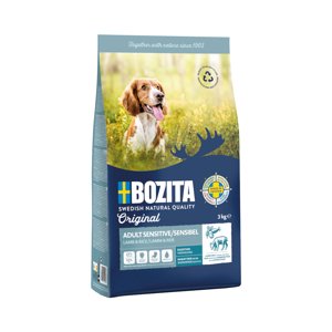 3kg Bozita Original Sensitive Digestion bárány száraz kutyatáp
