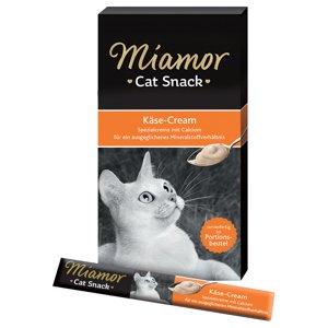 Miamor Cat Snack sajtkrém jutalomfalat macskáknak 5 x 15 g