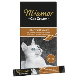 Miamor Cat Snack jutalomfalat macskáknak 6 fajta vegyes csomagban 35 x 15 g