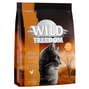 400g Wild Freedom Adult 'Wide Country' gabonamentes - szárnyas száraz macskatáp