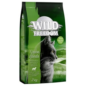 2kg Wild Freedom Adult 'Green Lands' gabonamentes - bárány száraz macskatáp