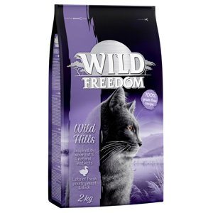 3x2kg Wild Freedom Adult 'Wild Hills' gabonamentes - kacsa száraz macskatáp