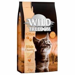 3x2kg Wild Freedom gabomanetes macska szárazeledel-Kitten Wide Country - szárnyas