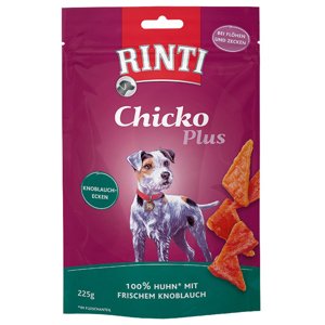225g RINTI Chicko Plus fokhagymás háromszögek jutalomfalat kutyáknak