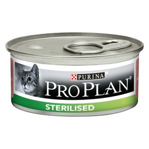 24x85g Purina Pro Plan Cat Sterilised Maintenance tonhal & lazac nedves macskatáp