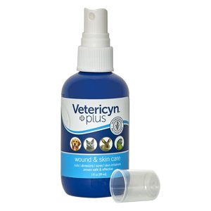 89ml Vetericyn Plus seb- & bőrspray kutyáknak, macskáknak, kisállatoknak, madaraknak
