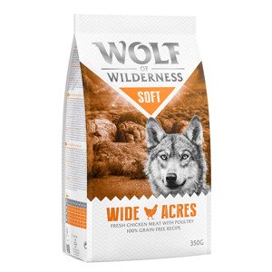 350g Wolf of Wilderness 'Soft - Wide Acres' - csirke száraz kutyatáp
