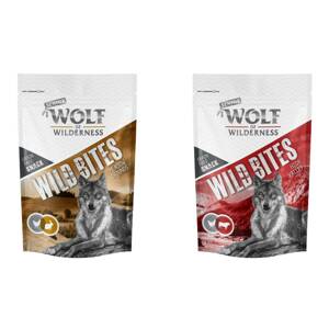 360g Wolf of Wilderness Wild Bites kutyasnack 2-es Senior mix: nyúl & marha