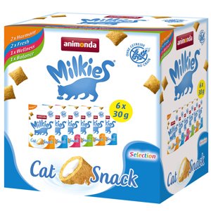 6x30g Animonda Milkies ropogós párnácskák macskasnack vegyes csomagban