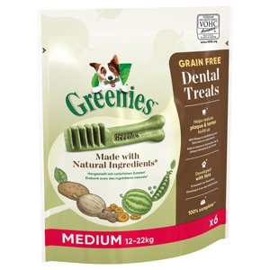 170g Greenies fogápoló rágósnack kutyáknak gabonamentes-Medium