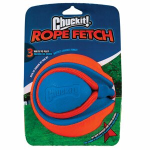 Chuckit! Rope Fetch játéklabda kutyáknak- L: Ø 14 cm