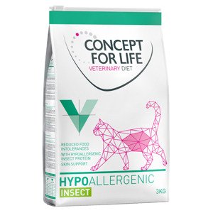 2x3kg Concept for Life Veterinary Diet Hypoallergenic Insect száraz macskatáp