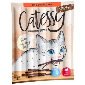 150db Catessy Sticks macskasnack- Vegyes csomag 5 változattal (3-3 csomag fajtánként)