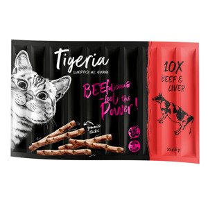 10x5g Tigeria Sticks macskasnack- Marha & máj