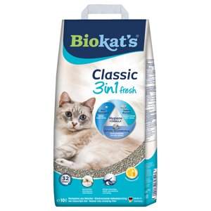 10l Biokat's Classic Fresh 3in1 Cotton Blossom macskaalom 8+2 l ingyen
