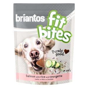 150g Briantos "FitBites" - lazac, rizs & cukkini kutyasnack utántöltő csomag