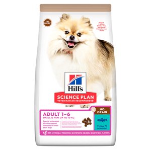 3kg Hill's Science Plan Adult 1-6 No Grain Small & Mini tonhal száraz kutyatáp