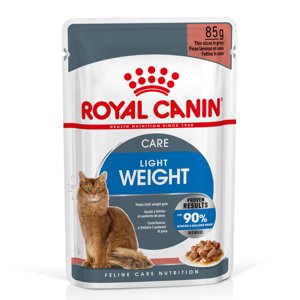 12x85g Royal Canin Light Weight Care szószban nedves macskatáp